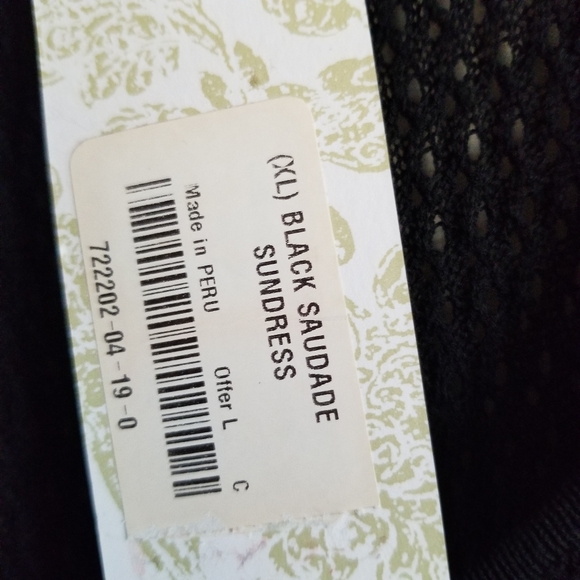 Peruvian Connection Black Saudade Sundress - Picture 9 of 12